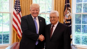 ABD Trump, Filistin Devlet Başkanı Abbas ile görüştü