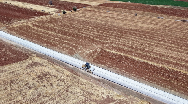 Büyükşehir'den Ekinözü Kırsalına Yol Yatırımı