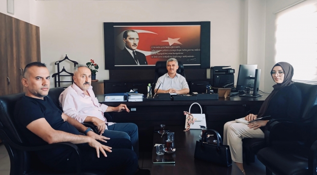 DULKADİROĞLU İLÇE NÜFUS MÜDÜRÜMÜZ BAYRAM OĞUL'A ZİYARET