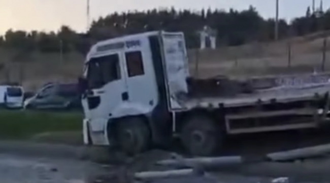 KAHRAMANMARAŞ' TA İŞ KAZASI: KAMYONUN ALTINDA KALAN İŞÇİ HAYATINI KAYBETTİ