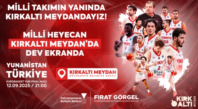 A Milli Basketbol Takımı'nın Final Yolu Heyecanı Dev Ekranda