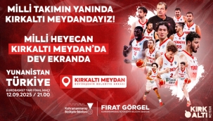 A Milli Basketbol Takımı'nın Final Yolu Heyecanı Dev Ekranda