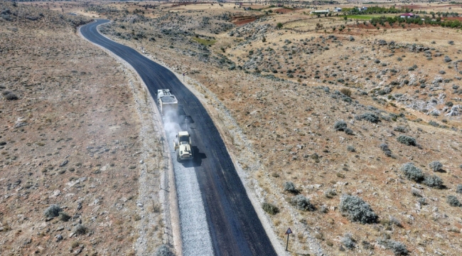 Afşin Örenderesi Yolu Büyükşehir'le Yenilendi
