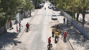 Altyapı ve Yol Kaplaması Tamamlanan Mahallelerde Temizlik Seferberliği