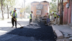 Altyapının Ardından Yollar Sokak Sokak Yenileniyor