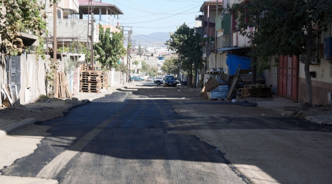 Altyapısı Tamamlanan Yolların Kaplamaları Sokak Sokak Devam Ediyor