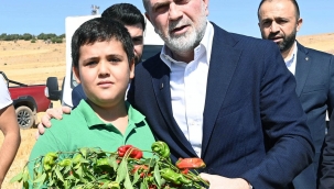 Başkan Görgel; "Coğrafi İşaretli Maraş Biberimizin Hasadı Bereketli Olsun"