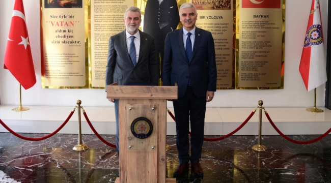 Başkan Görgel'den Emniyet Müdürü Yiğit'e Ziyaret