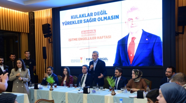Başkan Görgel'den İşitme Engelliler Haftası'nda Anlamlı Buluşma