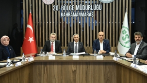 Başkan Görgel; "Kahramanmaraş Alt ve Üst Yapısıyla Şehirlere Örnek Olacak"