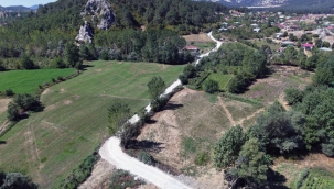 Büyükşehir'den Andırın Kırsalına Estetik Dokunuş