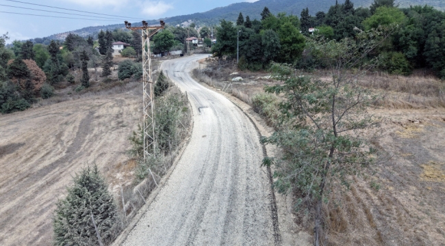 Büyükşehir'den Andırın Kırsalında Konforlu Yol Atağı