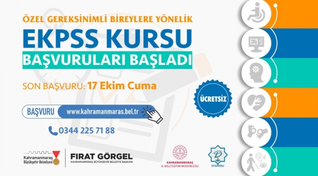 Büyükşehir'den Örnek Bir Uygulama Daha; Ücretsiz EKPSS Kurslarına Kayıtlar Başladı