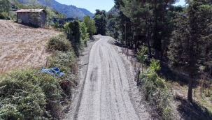 Büyükşehir'le Andırın Kırsalında Ulaşım Güçleniyor