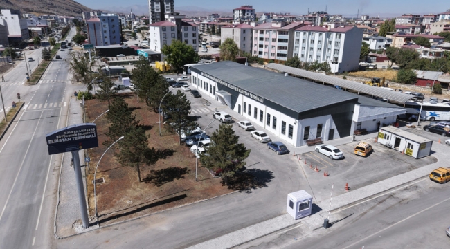 Elbistan Terminali Yenilenen Yüzüyle Hizmete Sunuldu