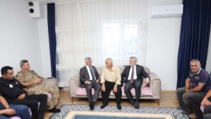 Görgel ve Ünlüer, Dulkadiroğlu Kırsalında Yapımı Süren Köy Evlerini Yerinde İnceledi