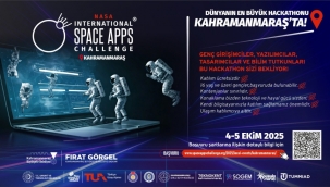 Kahramanmaraş'ta Bir İlk; Büyükşehir NASA'nın Dev Organizasyonuna Ev Sahipliği Yapacak