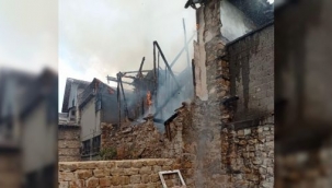 METRUK BİNADA YANGIN