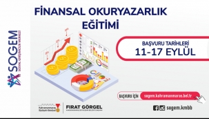 SOGEM'den Finansal Okur Yazarlık Eğitimi