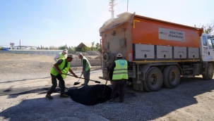 Altyapısı Tamamlanan Yollarda Asfalt Tamiri Sürüyor