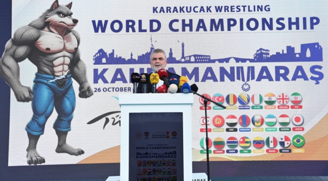 "Bugün Dünya Güreş Tarihine Kahramanmaraş'tan Bir Sayfa Daha Ekleniyor"