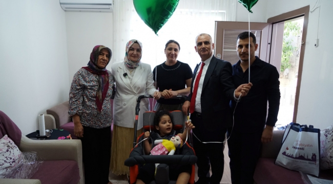 Büyükşehir'den Yürek Isıtan Ziyaret; Serebral Palsi Hastalarına Anlamlı Destek