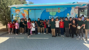 Büyükşehir'in Mobil Çocuk Kütüphanesi Her Yerde