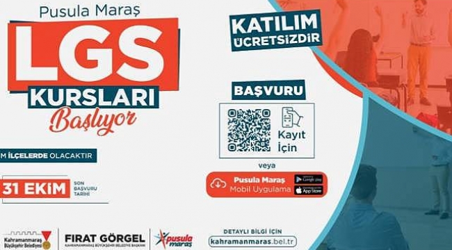 Büyükşehir'in Tüm İlçelerde Ücretsiz LGS Kurslarına Kayıtlar Başladı!