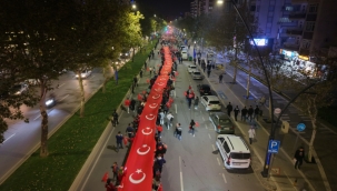 Cumhuriyet Yürüyüşü'nde Kahramanmaraş Tek Yürek Oldu