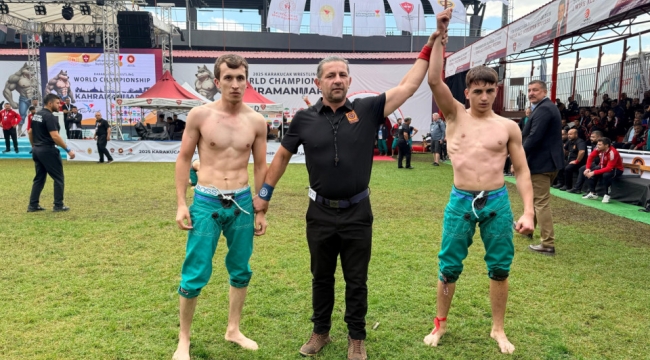 Güreşin Zirvesi Kahramanmaraş'ta; Dünya Karakucak Güreş Şampiyonası Başladı
