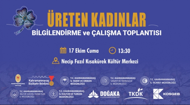 Kadınlara Sağlanan Destek ve Projeler Masaya Yatırılacak