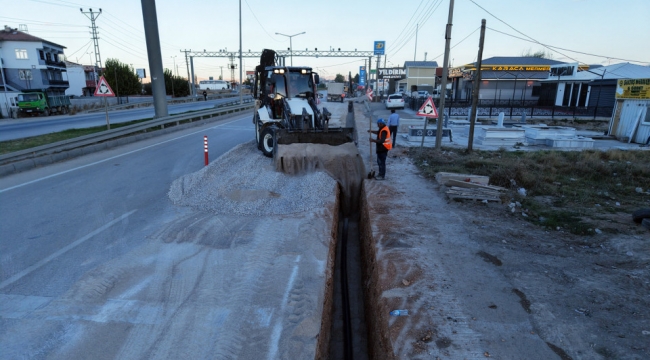 KASKİ Elbistan'da 2 Mahallenin Daha İçmesuyu Sorununu Çözüme Kavuşturuyor