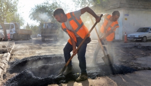 Mehmet Akif'te Altyapının Ardından Yol Onarımları Başladı