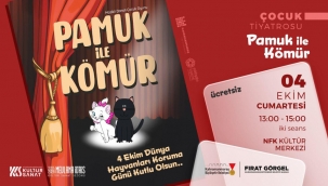 "Pamuk ile Kömür" 4 Ekim'de Minikleri Eğlendirmeye Geliyor