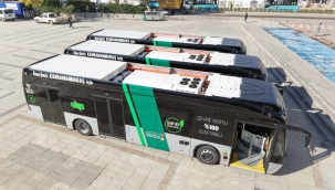 Şehrin İlk Elektrikli Otobüsleri Hayırlı Olsun
