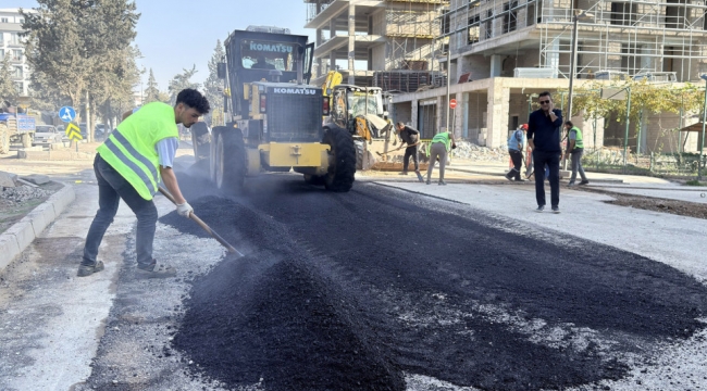 Haydar Aliyev Bulvarı'nda Altyapının Ardından Ulaşım Konforu Artırılıyor