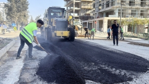 Haydar Aliyev Bulvarı'nda Altyapının Ardından Ulaşım Konforu Artırılıyor
