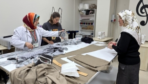 KAMEK'in Giyim Atölyesinde Kadın Eliyle Üretim ve Dönüşüm