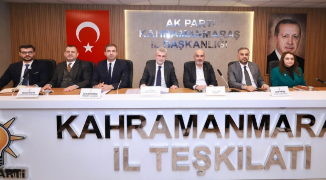 Onikişubat'ın Geleceğini Şekillendiren Yatırımlar Değerlendirildi