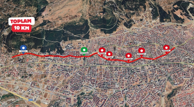 Şehrin Doğusuyla Batısının Bağlantısı Güçleniyor