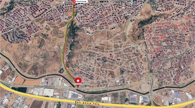 Sümbüllü Caddesi'nin Tekerek'e Çıkış Şeridi 24 Kasım'a Kadar Trafiğe Kapatıldı!