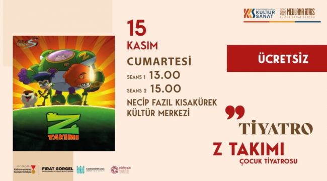 "Z Takımı" Hafta Sonu Minik İzleyicilerle Buluşacak