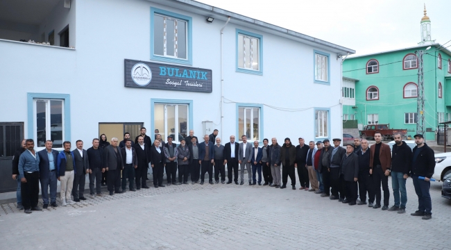 BAŞKAN AKPINAR 71. MAHALLE TOPLANTISINI BULANIK MAHALLESİ'NDE GERÇEKLEŞTİRDİ