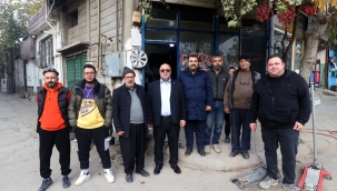 Başkan Akpınar'dan Sakarya Çarşısında Esnaf Ziyareti