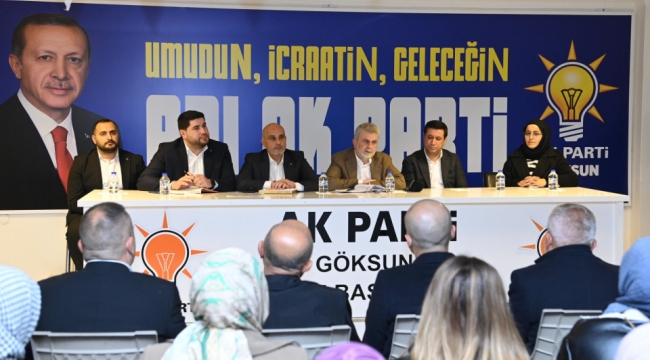 Başkan Görgel: "Göksun'a 20 Ayda 1 Milyar 850 Milyon TL'lik Yatırım Yaptık"