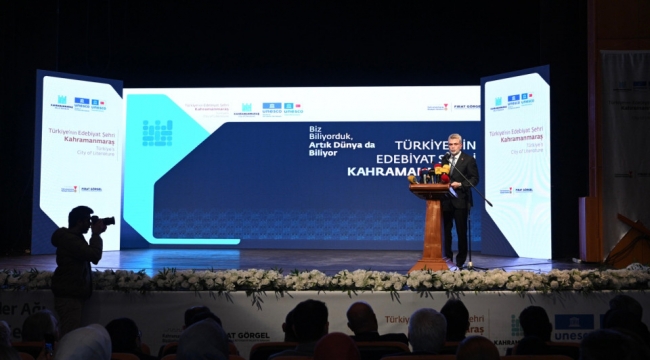 Başkan Görgel: "Kahramanmaraş'ımız Edebiyatıyla Artık Dünya Şehri"