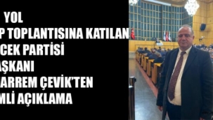 BAŞKAN ÇEVİK: BİRLİKTE DÜŞÜNEREK ÇÖZÜME ULAŞACAĞIZ