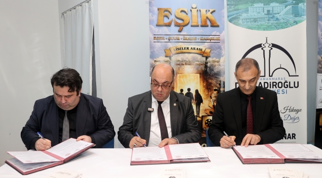 DULKADİROĞLU'NDA EĞİTİME GÜÇLÜ PROJE: EŞİK BİLGİ YARIŞMASI İÇİN PROTOKOL İMZALANDI