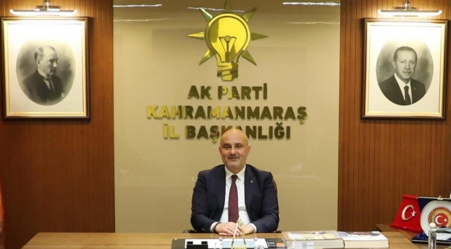 AK Parti Kahramanmaraş İl Başkanı Gül'den Kurban Bayramı Mesajı.