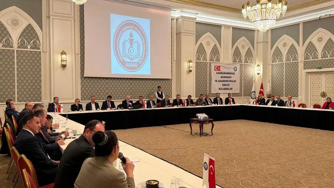 Kahramanmaraşlı Bürokrat ve Akademisyenler Ankara'da Bir Araya Geldi